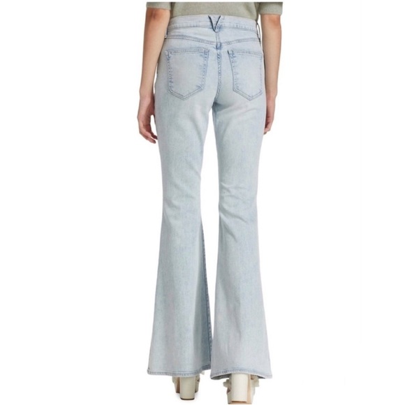 Veronica Beard flare jeans Color is Sky NEW - Picture 5 of 10